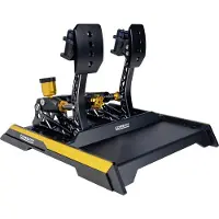 CONSPIT CPP EVO 2 V2 Pedalset, hydraulischer Bremszylinder - schwarz (PC), Manette, Noir, Jaune