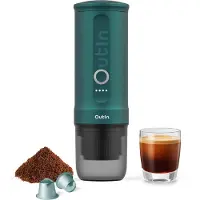OutIn Machine expresso portable Nano Teal - verte foncé