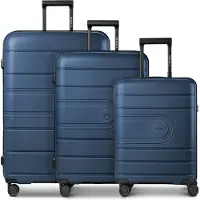Redolz trolley Essentials 11 Trolley Set 3 pièces Midnight Blue bleu marine 56cm