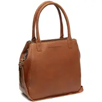 The Chesterfield Brand Cuir sac à main sac à épaule bandoulière Solvin Leather Shoulderbag Cognac brun