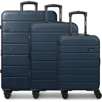 Saxoline Ensemble de bagages 'Miami' bleu foncé