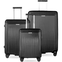 Bugatti trolley Linea Hard-Top Case S / M / L Black noir 56cm