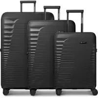 Farmhood Ensemble de bagages 'Eco Edition' noir