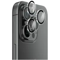 dbramante1928 Eco-Lens, Apple, iPhone 15 Pro, Noir, Transparent, 1 pièce(s) (1 pcs, Apple iPhone 15 Pro), Téléphone portable : film de protection, Noir, Transparent