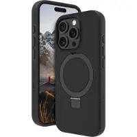 dbramante1928 Coque Iceland Ultra D3O avec MagSafe Stand pour Apple iPhone 16 Pro - Noir