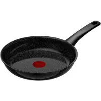 Tefal Ø 24 cm - Aluminium - Keramisk non-stick belaegning, Poêle + casserole, Noir, Argent