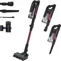 Hoover HF610HX 011, Aspirateur-balai, sans sac, violet, 0,7 L, sec, EPA