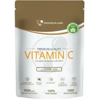 Progress Labs : KWAS L-ASCORBIQUE (VITAMINE C) - 1000 mg - 1000 g - POUR LA RESISTANCE