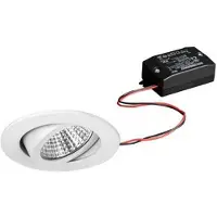 Brumberg Spot encastré LED 2700K, blanc - Downlight / spot / Floodlight 1x7W 38261073