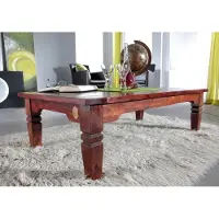 MASSIVMOEBEL24.DE MASSIVMOEBEL24 | Table basse 135x75 Acacia laqué Nougat OXFORD #429