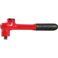 Ks Tools Cliquet réversible 1/2" avec isolation de protection 32 dents - 117.1201