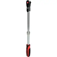 Ks Tools 3/8" SlimPOWER cliquet réversible articulé télescopique, 72 dents - 914.3820