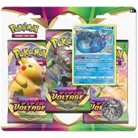The Pokemon Company Pokemon Vivid Voltage: Vaporeon 3-Pack Blister