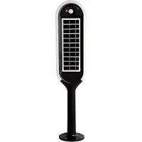 V-TAC Borne lumineuse solaire - IP65 Waterproof - Blanc + Noir - 5W- 400 Lumens - 3000K