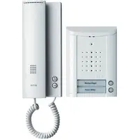Ritto Ensemble complet blanc Entravox, 2WE - Platine de rue 2 téléphones 1841270