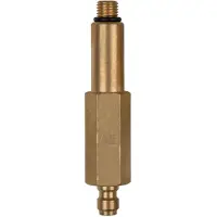Ks Tools Adaptateur (long) M8x1,0 mâle et raccord de flexible 1/4" avec joint d'étanchéité ( 150.2345 )