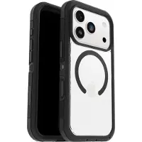 Otterbox Defender Pro XT iPhone 17 Pro Back Cover avec Aimant MagSafe Transparent Noir