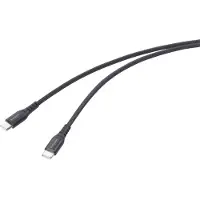 Renkforce Câble USB-C hautement flexible, 1 m (1 m, USB 2.0, 60 W)
