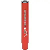 Rothenberger Couronne diamantée DX High Speed Dry 1 1/4″ Ø 57 mm Longueur 330 mm Nombre de segments 4 Support (57 mm)