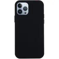 Cover-Discount Étui en caoutchouc silicone (Apple iPhone 15 Pro Max), Coque pour téléphone portable, Noir