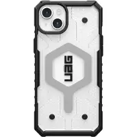 Uag Boîtier Pathfinder Magsafe (Apple iPhone 15 Plus), Coque pour téléphone portable, Noir, Blanc, Transparent