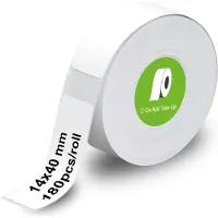 Olympia Etikettenrolle für Etikettendrucker weiss, 14,0 x 40,0 mm, 1 x 180 Etiketten (40 mm)