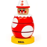 BRIO Spinning Clown Educational Toy Rouge Enfants
