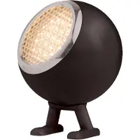 Mr. Wattson Lampe de Table , Norbitt, dimmable, Noir, Salon / séjour, Aluminium, Moderne