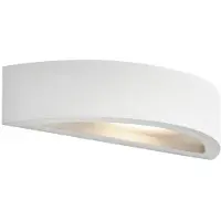 ROSSINI ILLUMINAZIONE David Applique Murale En Plâtre À Double Émission Pour Intérieur, Connexion R7S117, Puissance 80W, Blanche À Peindre, Degré Ip20 - Groupe Rossini