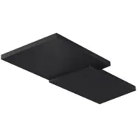 ROSSINI ILLUMINAZIONE Applique Led Ben 27W Lumière Indirecte 2700K 2500Lm Aluminium Peint Noir, Design Carré Gradable Coupe De Phase - Groupe Rossini
