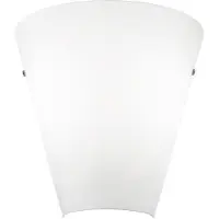 ROSSINI ILLUMINAZIONE Applique Gloria 25Cm En Verre Blanc Satiné Triple Couche E27 Ip20 75W, Design Classique Et Élégant - Groupe Rossini