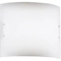 ROSSINI ILLUMINAZIONE Applique Scilla 36Cm E27 En Méthacrylate Opale Satiné, Applique Et Plafonnier D'Intérieur Ip20, 75W, Coloris Blanc -