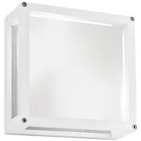ROSSINI ILLUMINAZIONE Applique Et Plafonnier D'Extérieur Discovery Ip54, Blanc, Structure En Aluminium Moulé Sous Pression Et Diffuseur En Verre Satiné - Groupe Rossini
