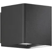 ROSSINI ILLUMINAZIONE Ghee Evo - Applique Extérieure Led 10W Ip65, Orientable 30-130°, 4000K, Anthracite, Luminaire Design - Groupe Rossini
