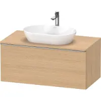 Duravit D-Neo Meuble sous-lavabo sur console suspendu, 1000x459x550mm, 1 tiroir, avec poignée acier inox brossé, DE4948070300000