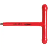 Ks Tools 3/8" Clé à douille isolée à poignée en T, 200mm