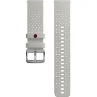 Polar 22 Mm Silicone Strap Argenté