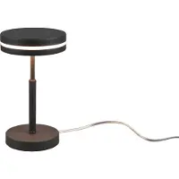 TRIO Lampe de table Franklin anthracite