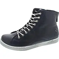 Andrea conti Baskets hautes bleu