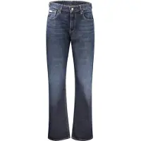 Calvin Klein Jeans Lv047b911g Straight Fit High Waist Jeans Bleu 29 / Regular Femme
