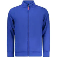 NORWAY 1963 Hommes, Pull-over, Blue Cotton Men's Sweatshirt, Bleu, (S)