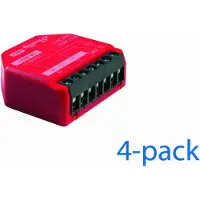 Shelly · Encastrable · « 1PM Gen4 Pack de 4 » · Relais · max. 16 A · 1 canal · Fonction de mesure ·