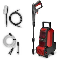 Einhell Nettoyeur haute pression sans fil – HYPRESSO 36/105 – 36 V – 105 bar – 270 l/h – Moteur sans charbon – Fonction ECO – Compact et mobile