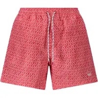 North sails Hommes, Short de bain, Red Polyester Men's Swim Trunk, Rouge, (L)