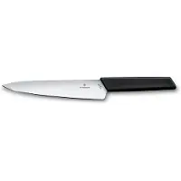 Victorinox 6.9013.19B couteau à viande, 19 cm, noir