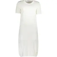 Cavalli Class Femmes, Robe, White Viscose Women Dress, Blanc, (S)