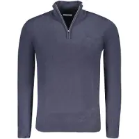 North sails Hommes, Pull-over, Blue Acrylic Men Sweater, Bleu, (S)