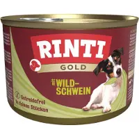 Rinti Gold Wild boar Mini Dzik dla psów ras małych 12x185 g
