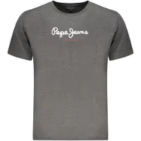 Pepe Jeans Eggo Short Sleeve T-shirt Gris 2XL Homme