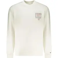 Tommy Hilfiger Hommes, Pull-over, Tjm Reg Entry Dna Play Crew Ext, Blanc, (3XL)
